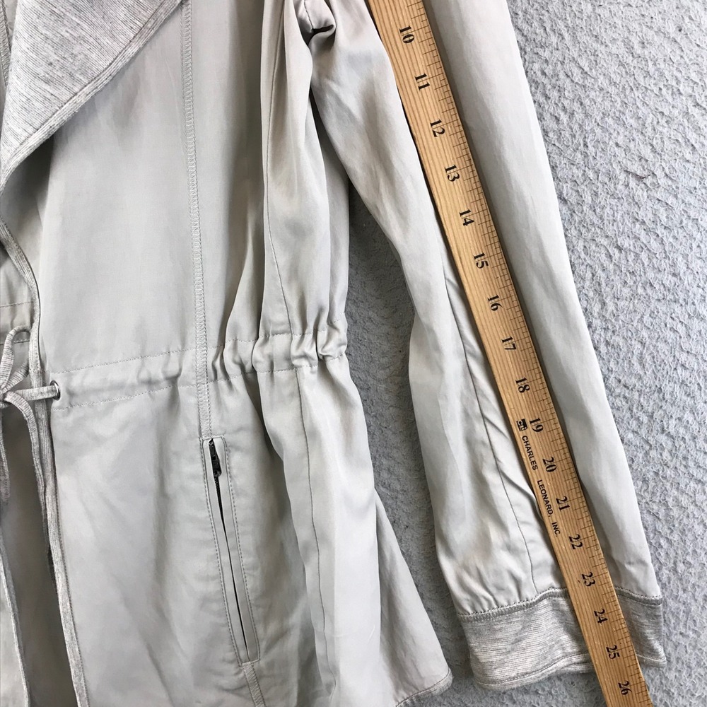St John Beige Lightweight Jacket Drawstring Waist… - image 6